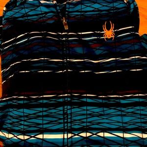 Boys spyder zip up hoodie